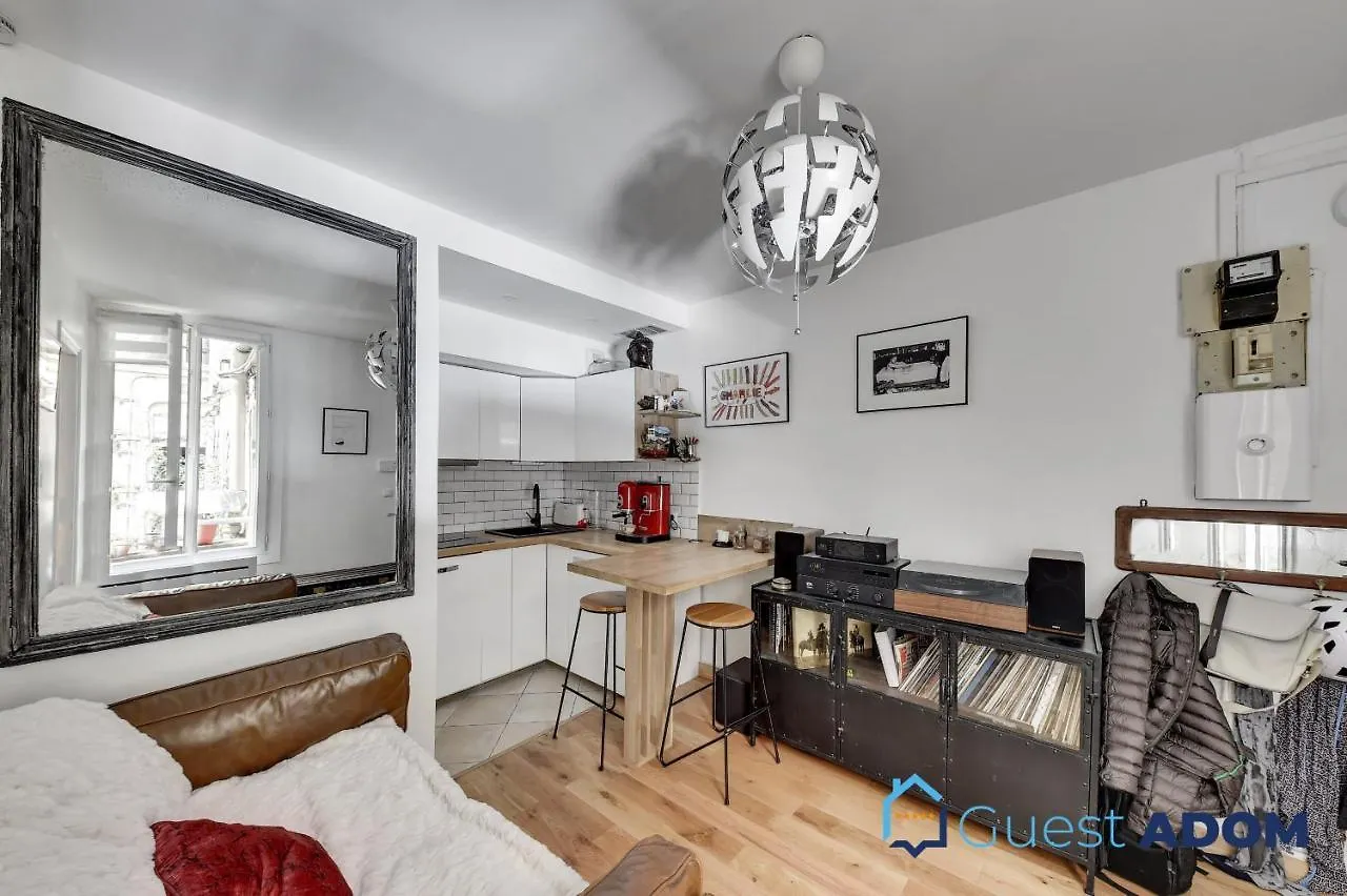 Apartamento Confortable Quartier Abbesses París
